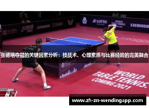 张德培夺冠的关键因素分析：技战术、心理素质与比赛经验的完美融合